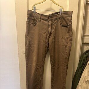 Lucky Brand - Men’s 410 Athletic Slim‎ Jeans Brown - Sz. 32/32